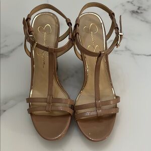 Elegant Brown Strappy Sandals